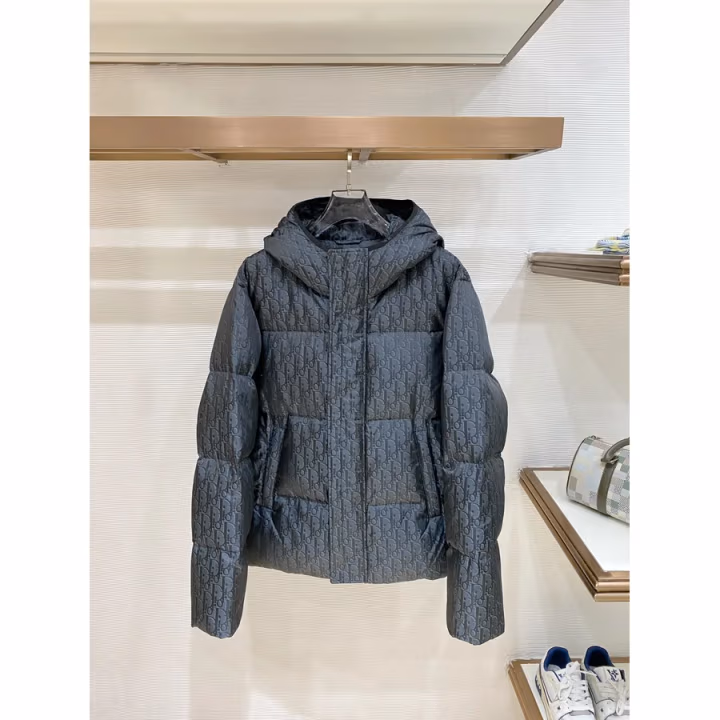 Dior grey down jacket — ref 823432