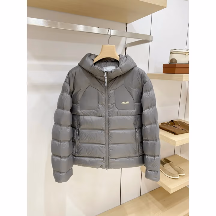 Dior grey down jacket — ref 824720