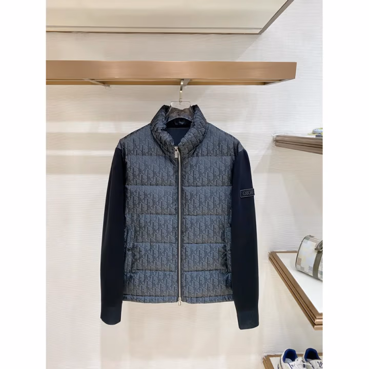 Dior navy down jacket — ref 823429