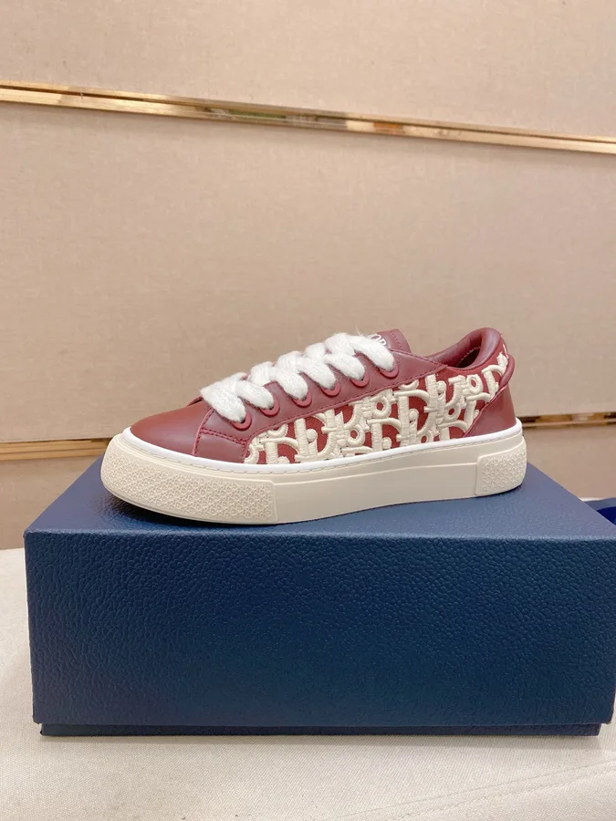 Dior burgundy shoe — ref 751106