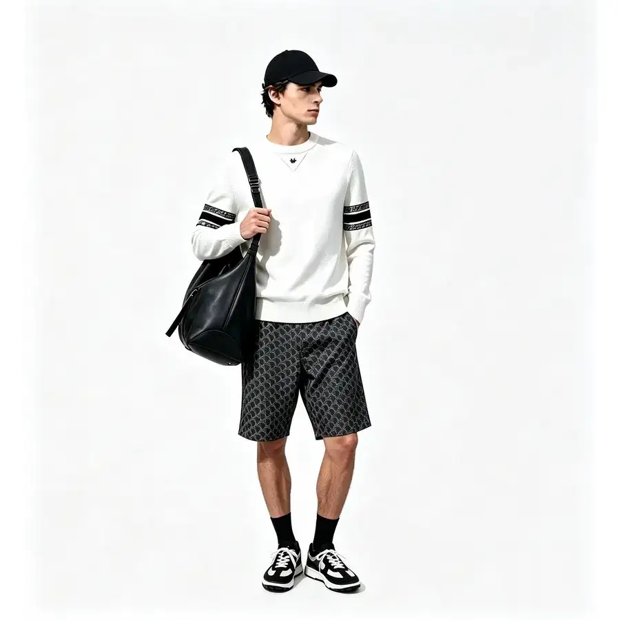 Dior black shoulder bag — ref 817006