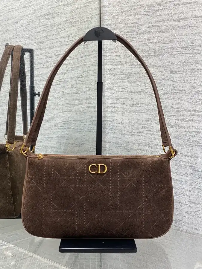 Dior brown shoulder bag — ref 839845