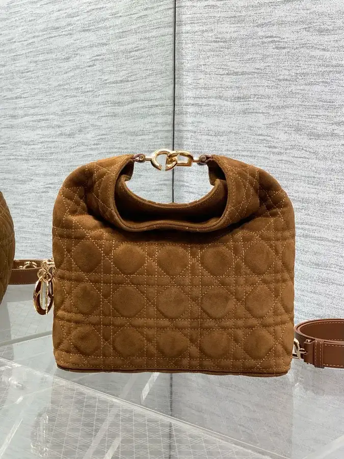 Dior caramel shoulder bag — ref 787442