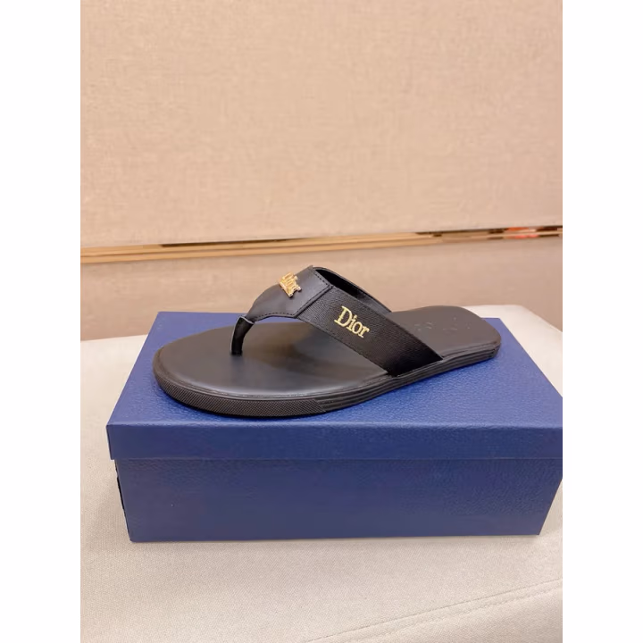 Dior black slide — ref 782205