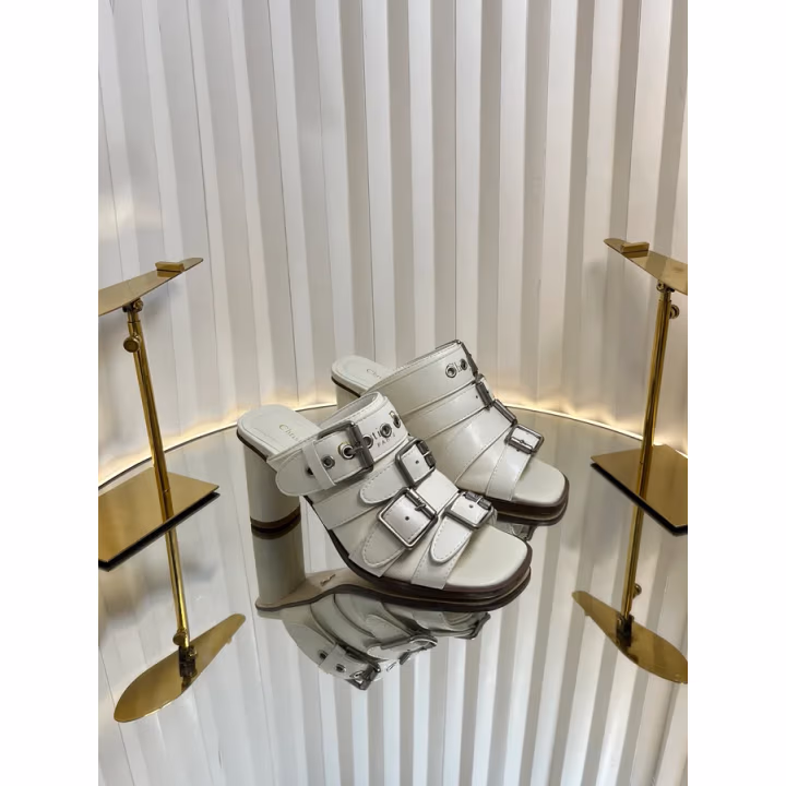 Dior white slide — ref 767912