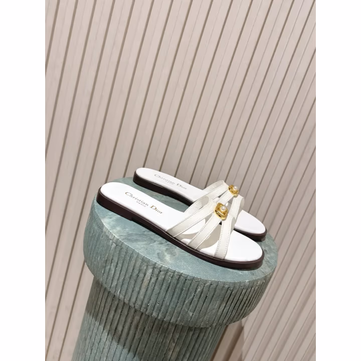 Dior white slide — ref 785074