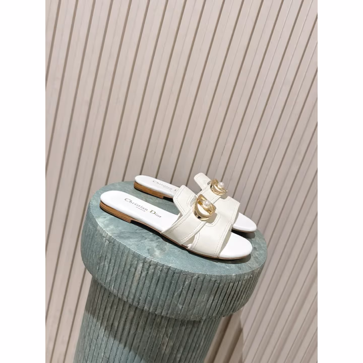 Dior white slide — ref 785087