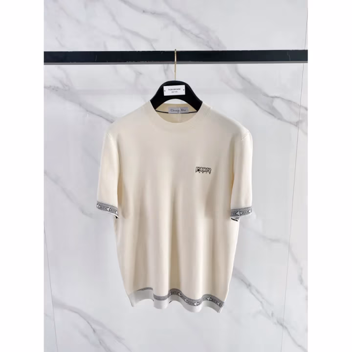 Dior cream T-shirt — ref 823509