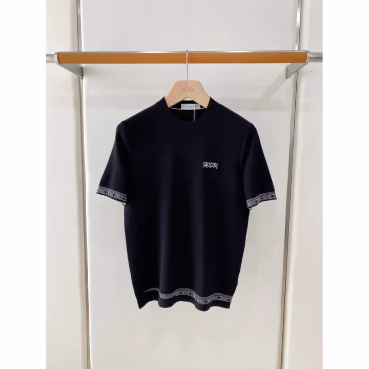 Dior navy T-shirt — ref 816393