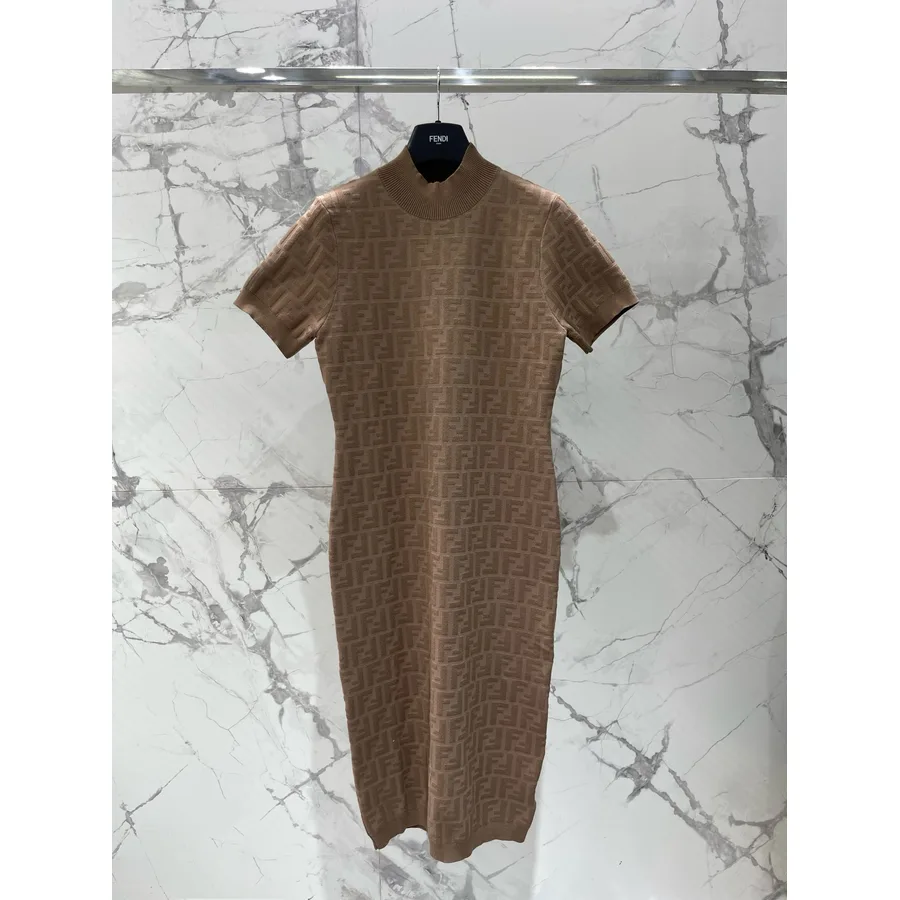Fendi caramel garment — ref 817108