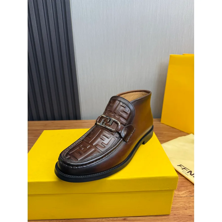 Fendi brown shoe — ref 813071