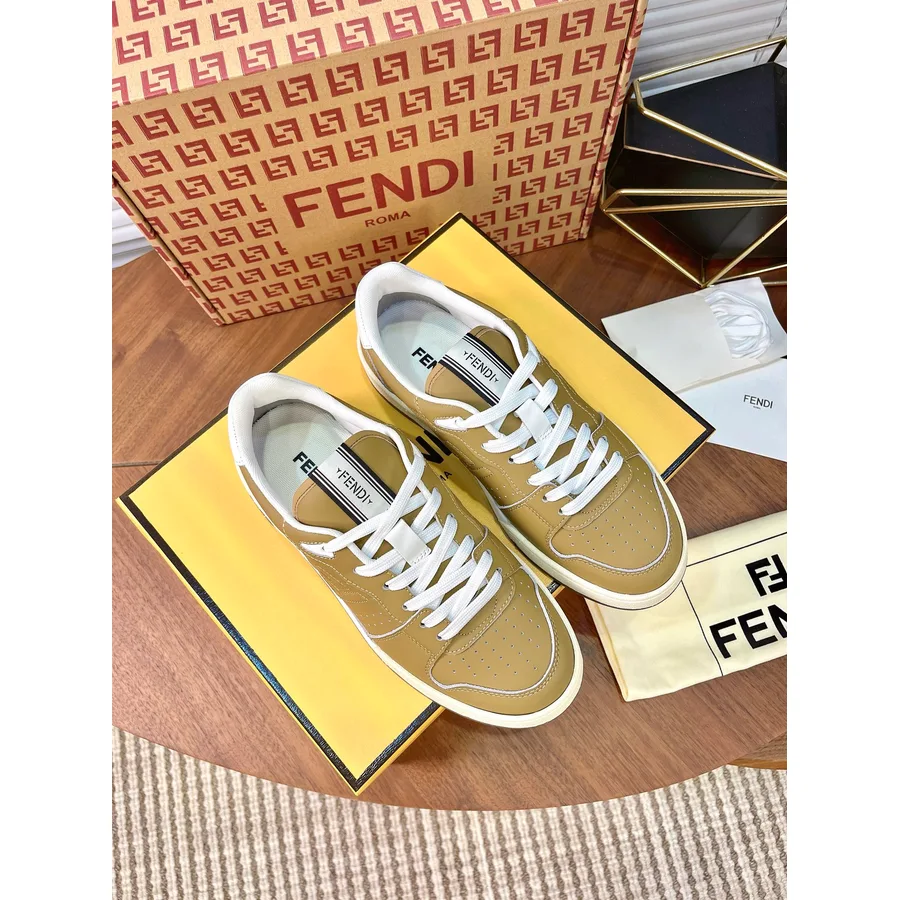 Fendi caramel shoe — ref 813054