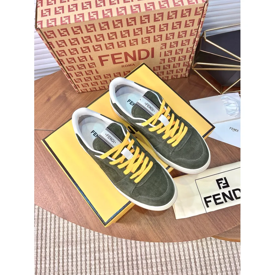Fendi green shoe — ref 813057