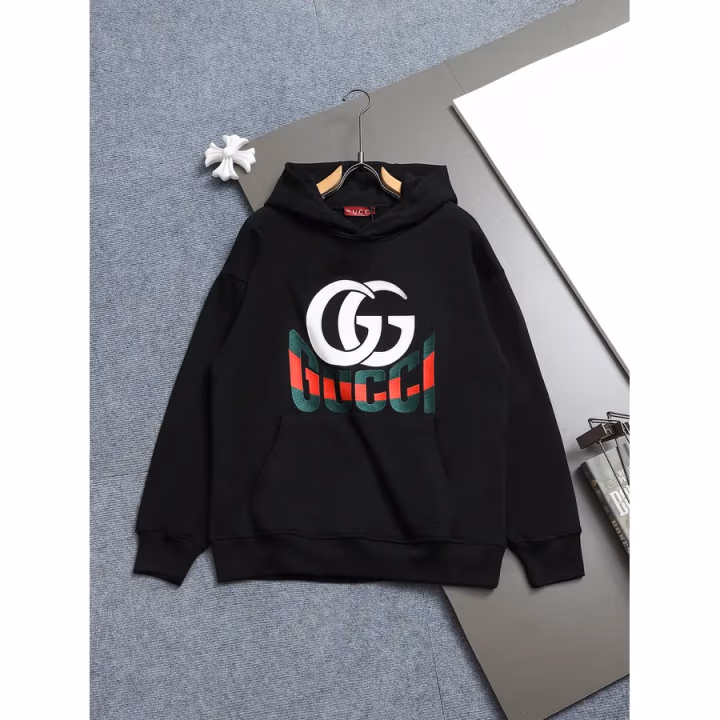 Gucci black hoodie — ref 818350