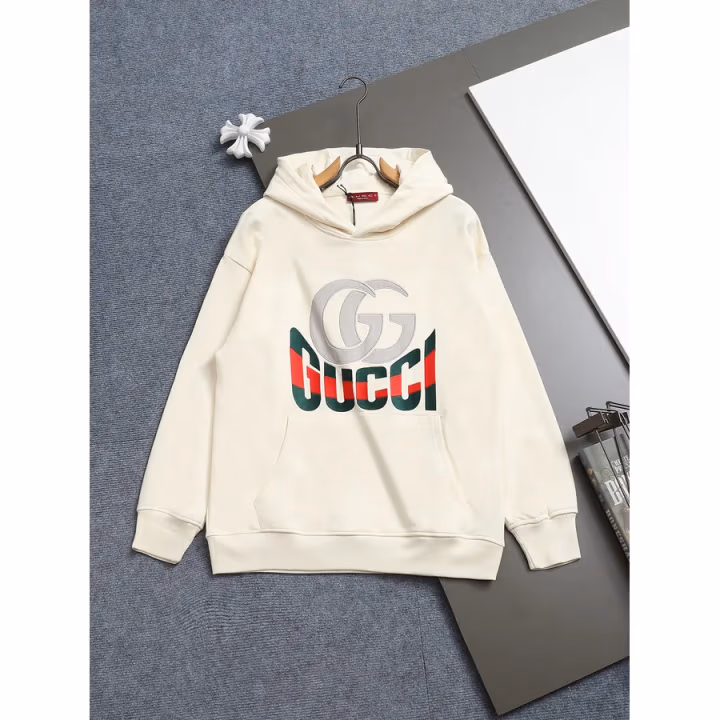 Gucci cream hoodie — ref 818352