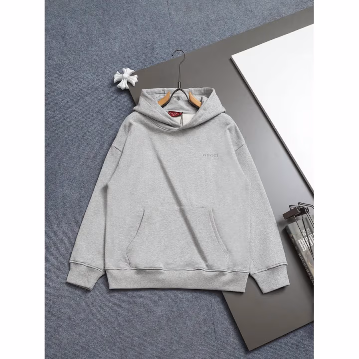 Gucci grey hoodie — ref 818342