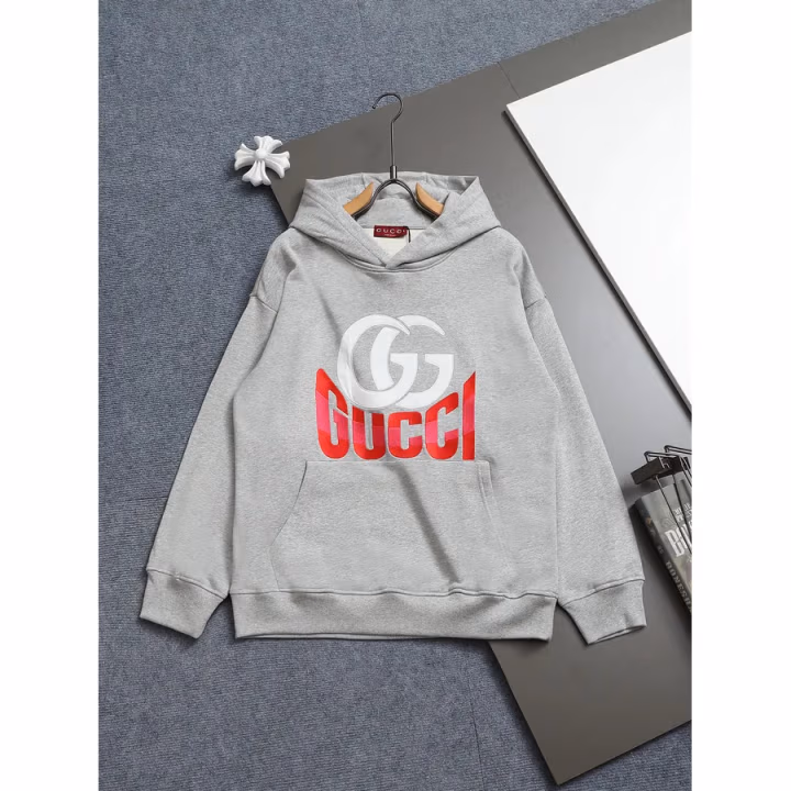 Gucci grey hoodie — ref 818351