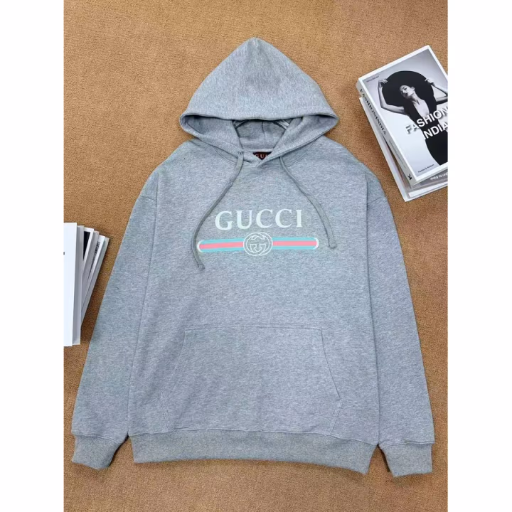 Gucci grey hoodie — ref 820479
