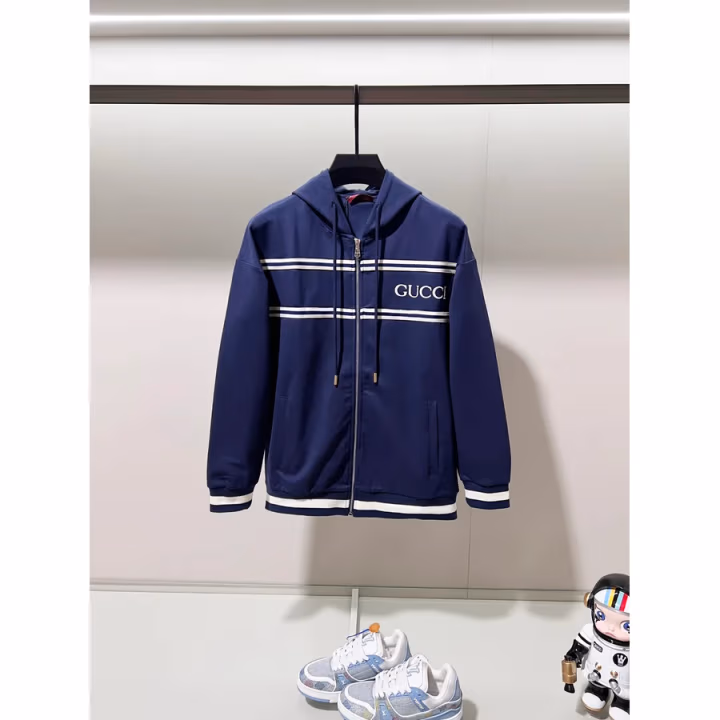Gucci navy hoodie — ref 808309