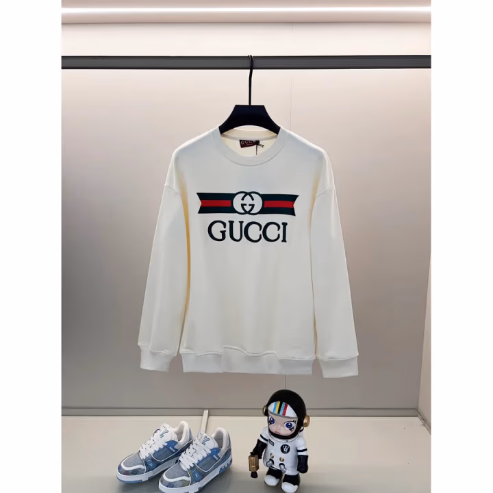 Gucci white hoodie — ref 808472