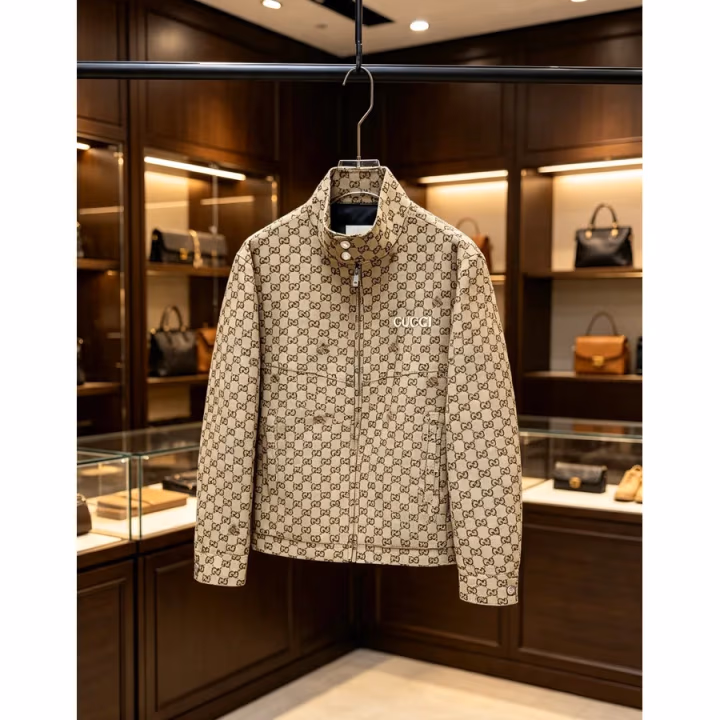 Gucci cream jacket — ref 818143