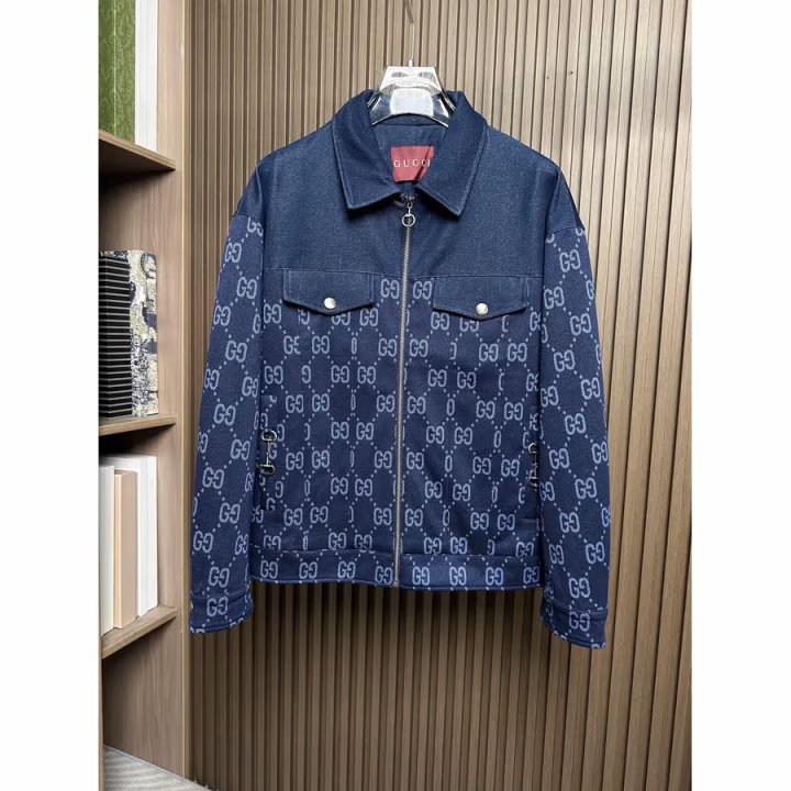 Gucci navy jacket — ref 808824