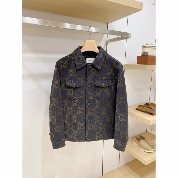 Gucci navy jacket — ref 817355
