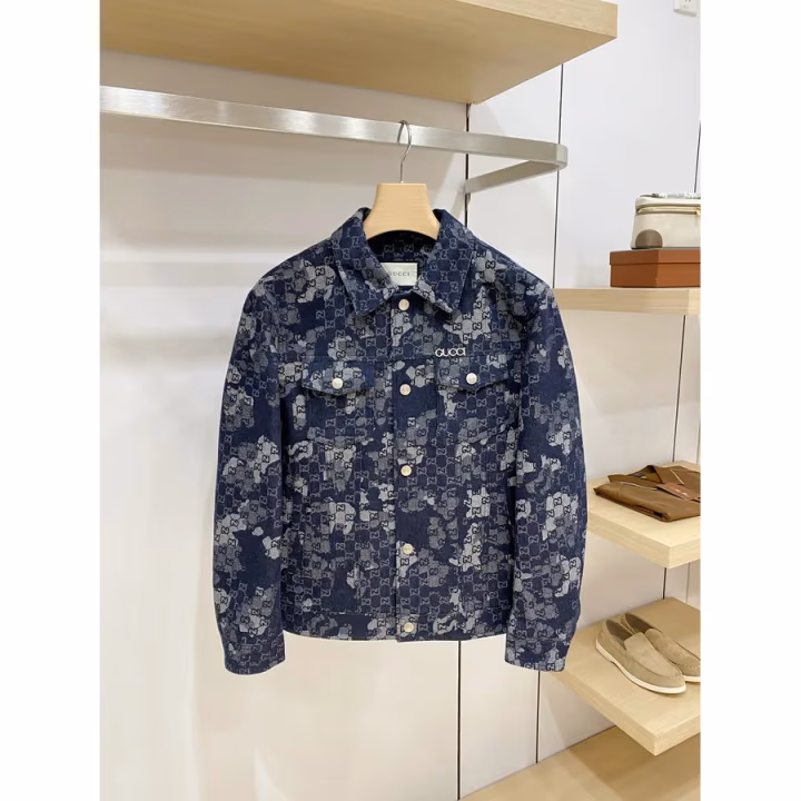 Gucci navy jacket — ref 817393