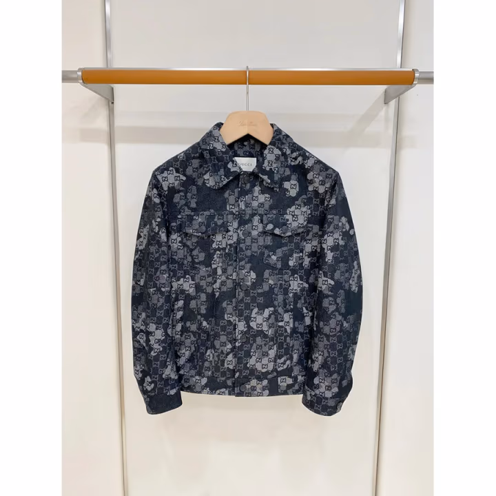 Gucci navy jacket — ref 834074