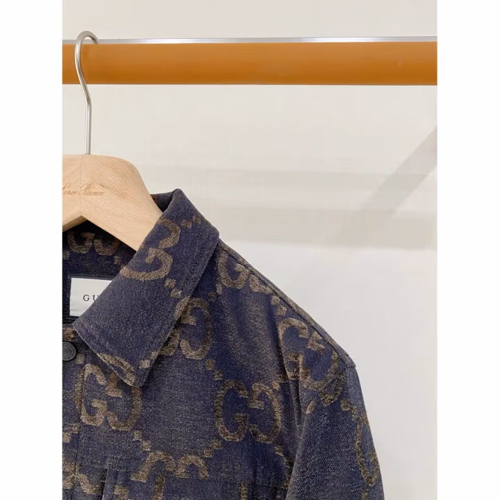 Gucci washed blue jacket — ref 805357