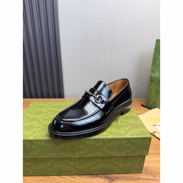 Gucci black loafer — ref 756557