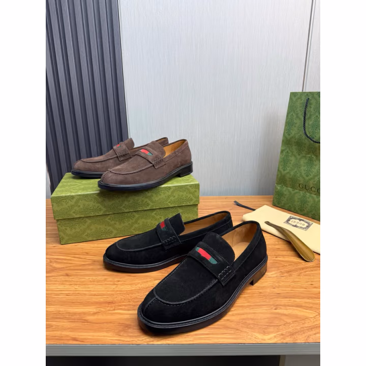 Gucci black loafer — ref 756680