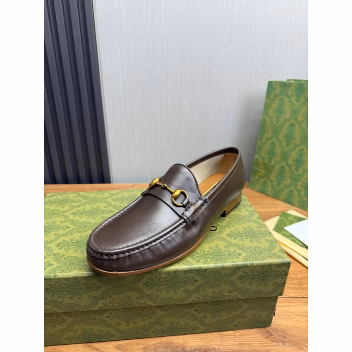 Gucci brown loafer — ref 751665