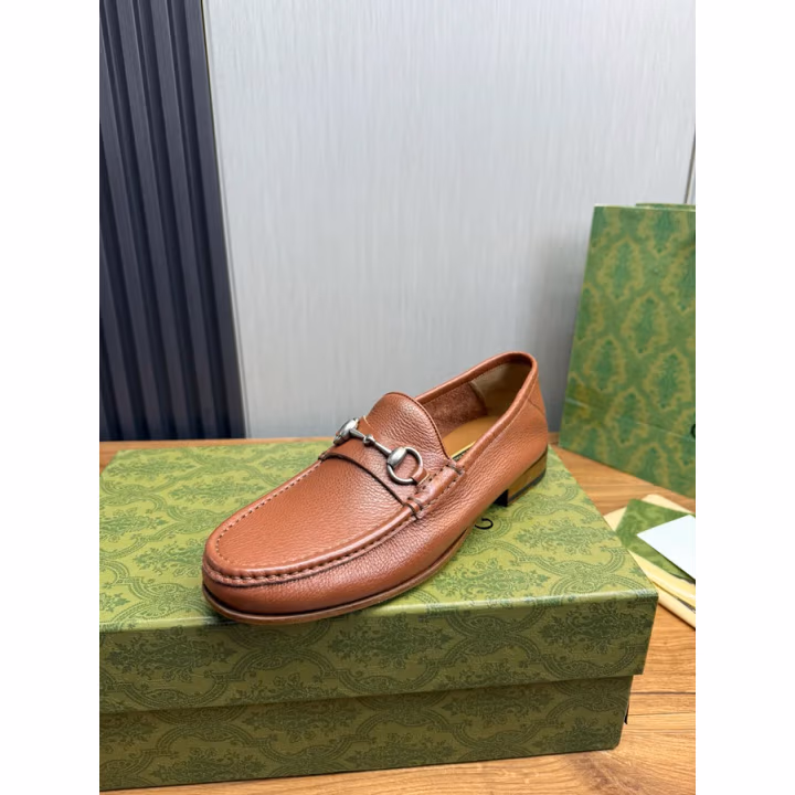 Gucci brown loafer — ref 751669