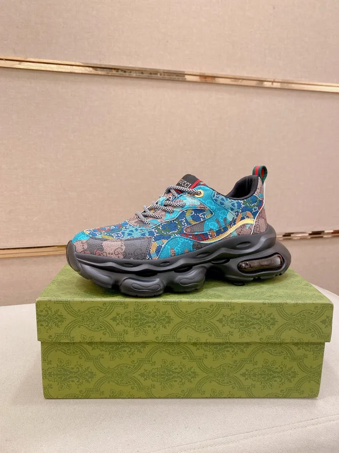 Gucci blue shoe — ref 767267
