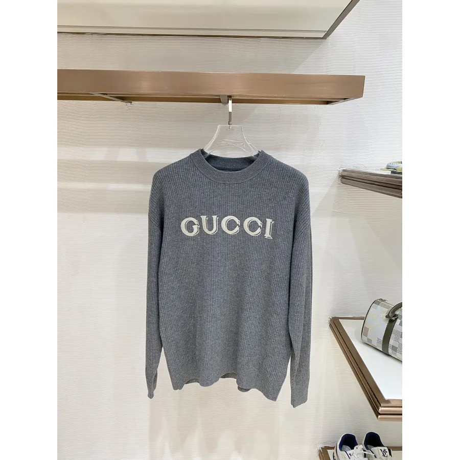 Gucci grey sweater — ref 822782