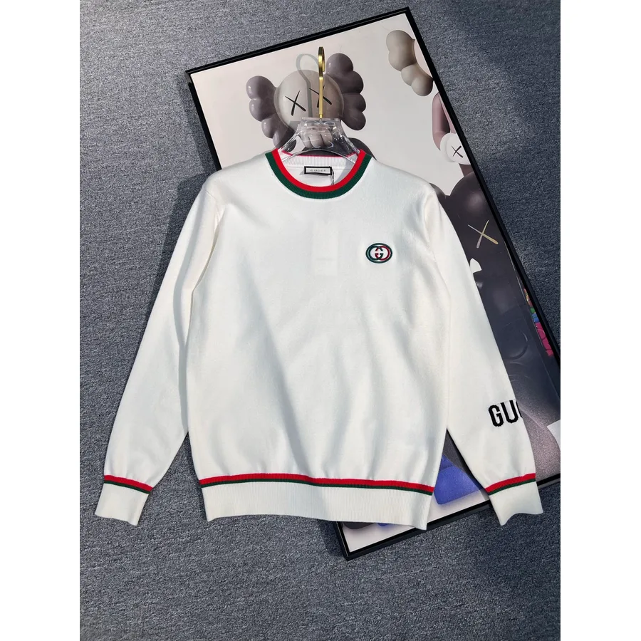 Gucci white sweater — ref 828287