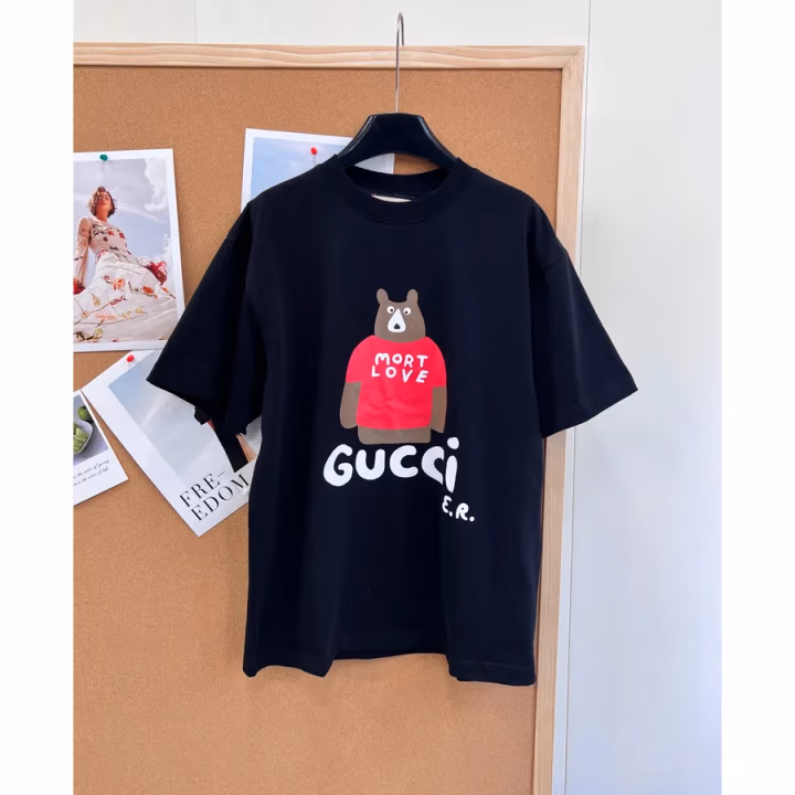 Gucci navy T-shirt — ref 820247
