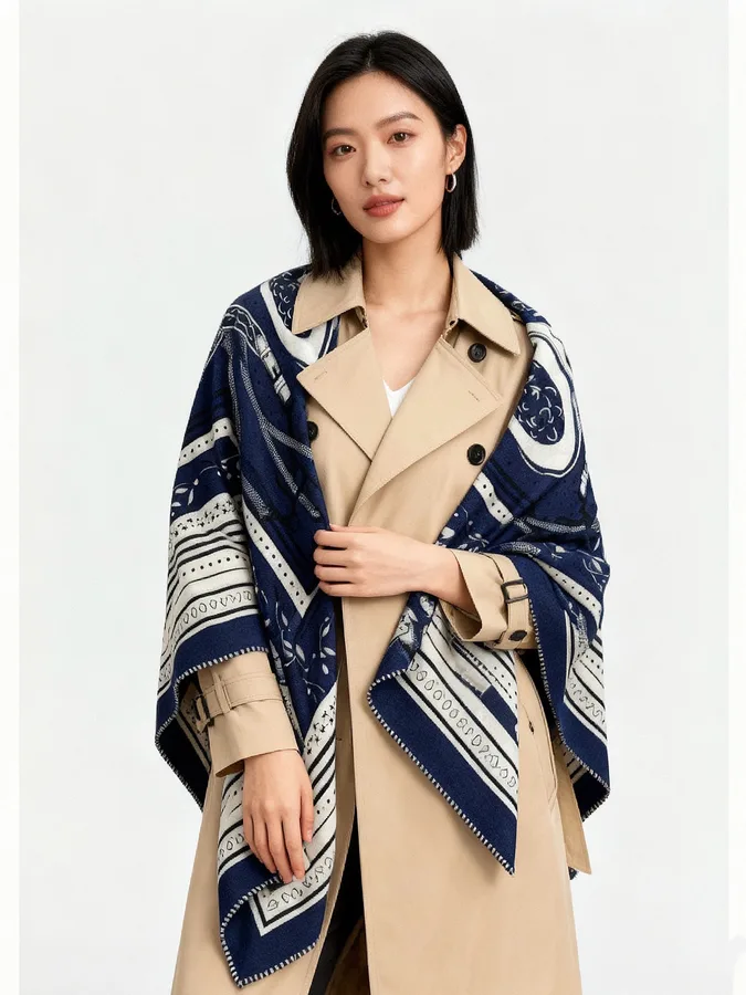 Hermès navy accessory — ref 779570
