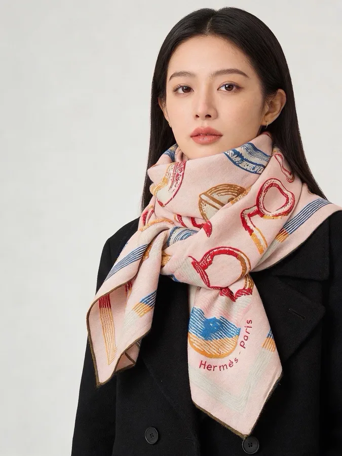 Hermès pink accessory — ref 811631