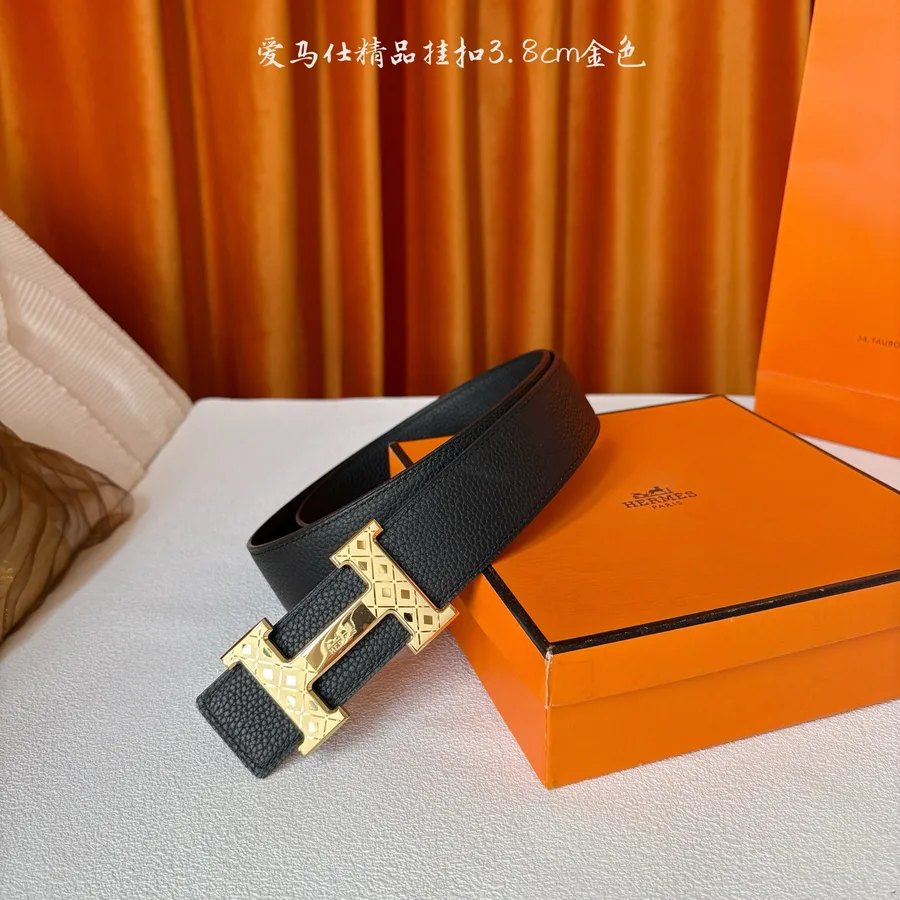 Hermès black belt — ref 754713