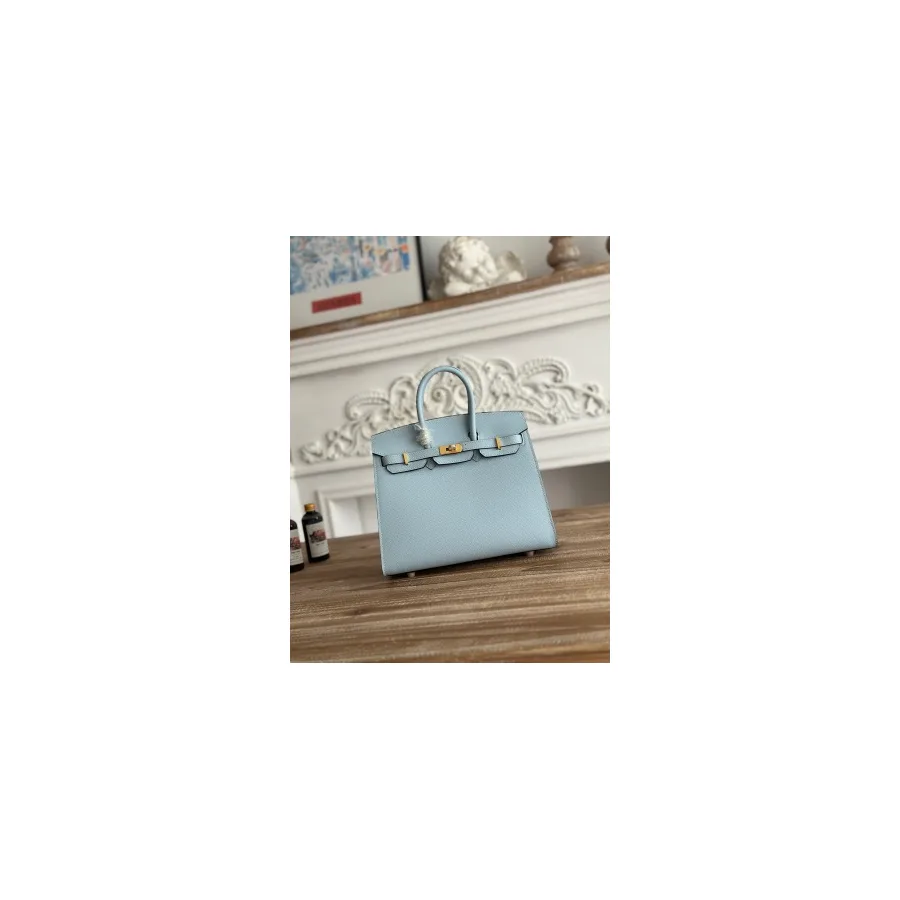 Hermès light blue Birkin bag — ref 797958