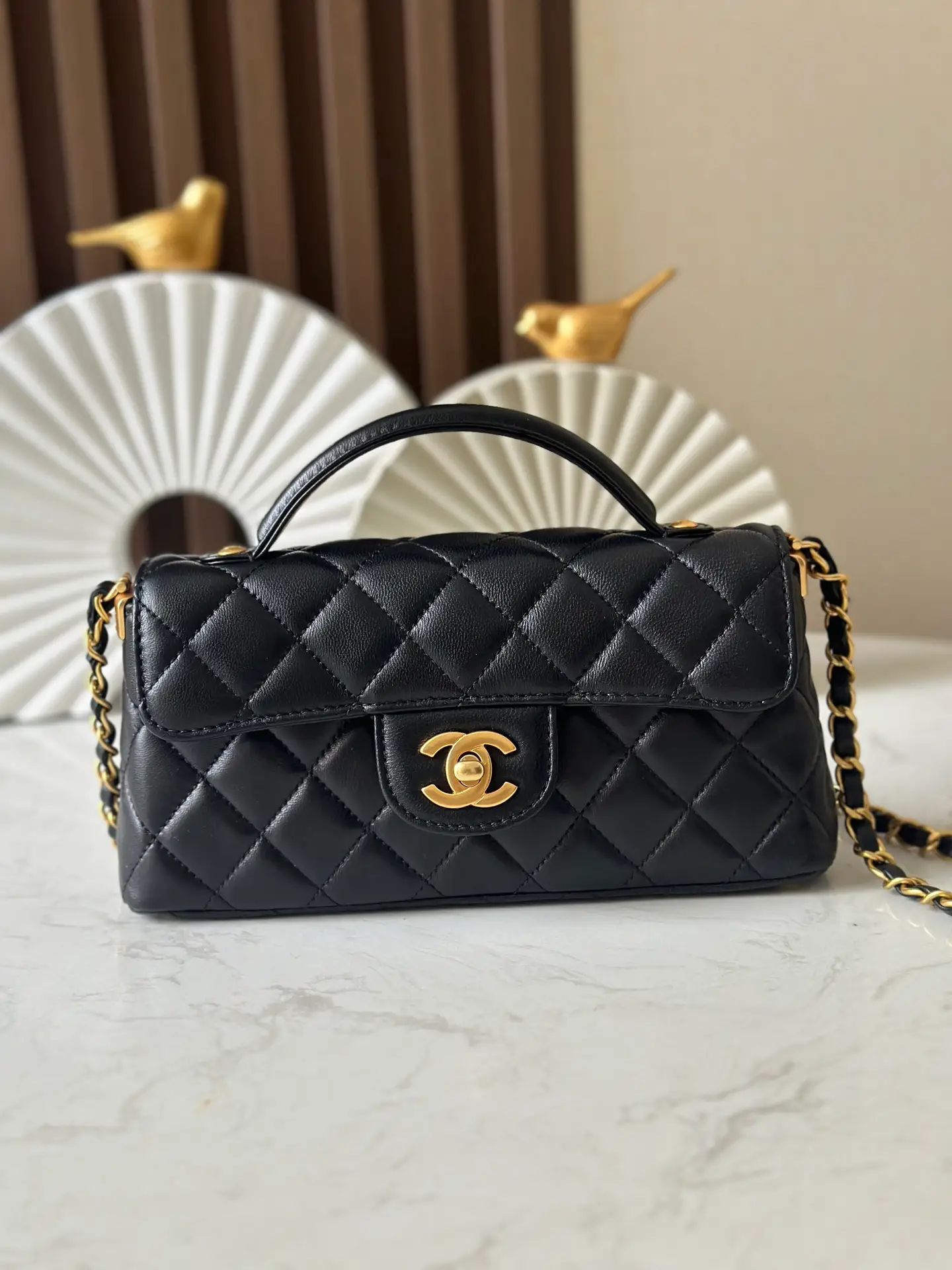 Hermès black mini bag — ref 794553
