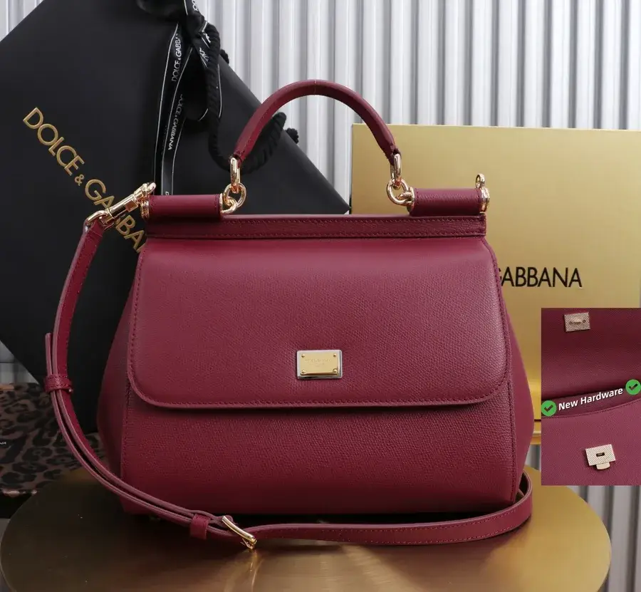 Hermès burgundy mini bag — ref 839620