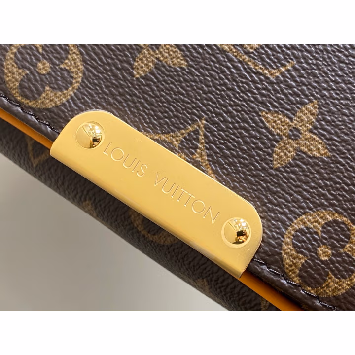 Louis Vuitton brown canvas bag — ref 790728