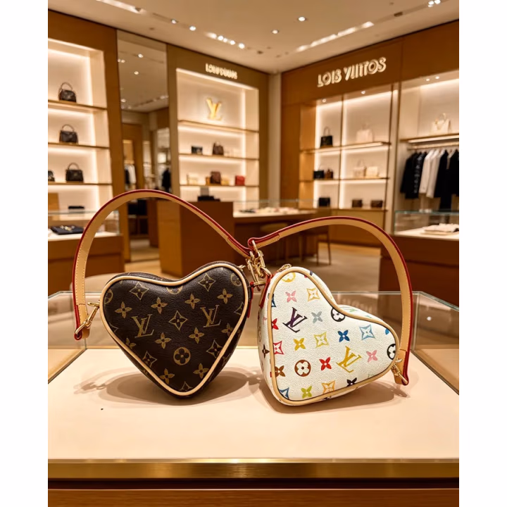 Louis Vuitton brown canvas bag — ref 787772