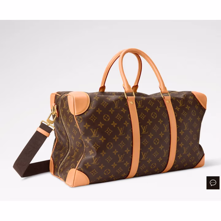 Louis Vuitton brown canvas bag — ref 808983