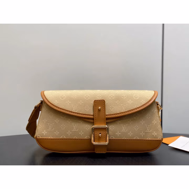 Louis Vuitton caramel canvas bag — ref 790779