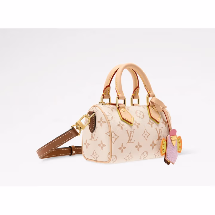 Louis Vuitton cream canvas bag — ref 794814