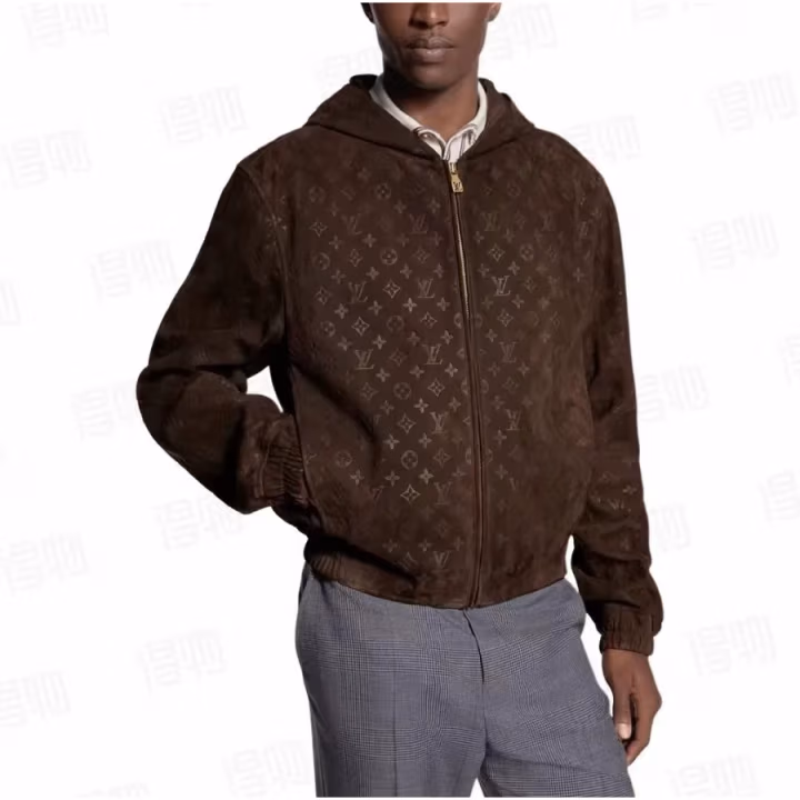 Louis Vuitton brown hoodie — ref 814637